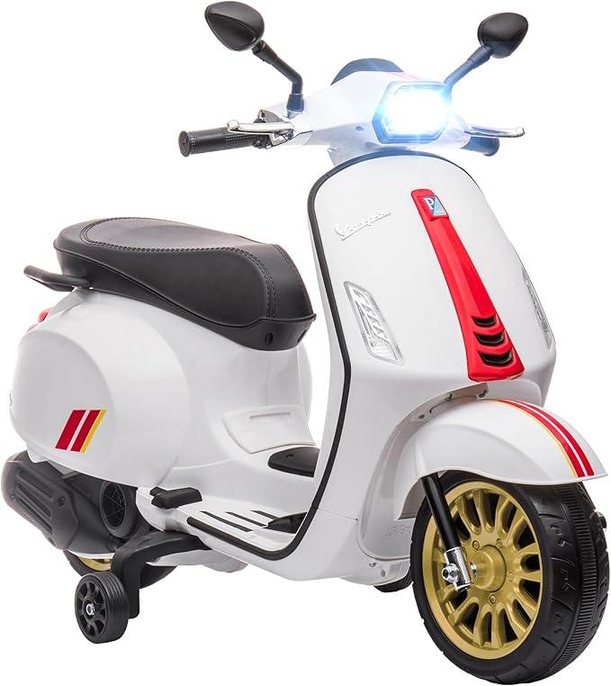 Vespa Électrique Enfant Blanche