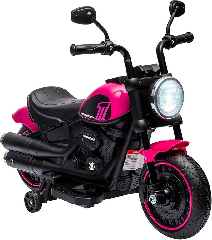 Moto Électrique Enfant Rose