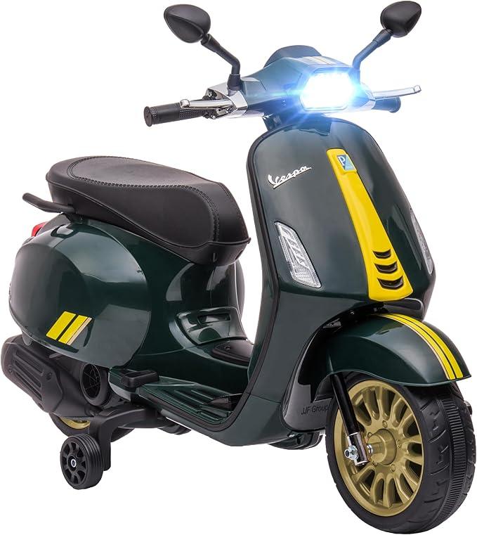 Vespa Électrique Enfant Verte Foncée