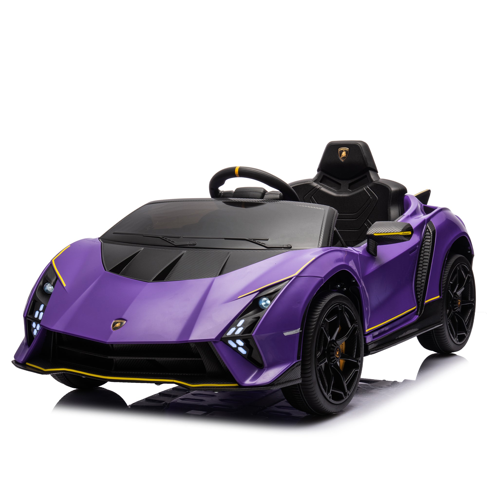 Lamborgini violet enfant