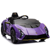 Lamborghini violet enfant