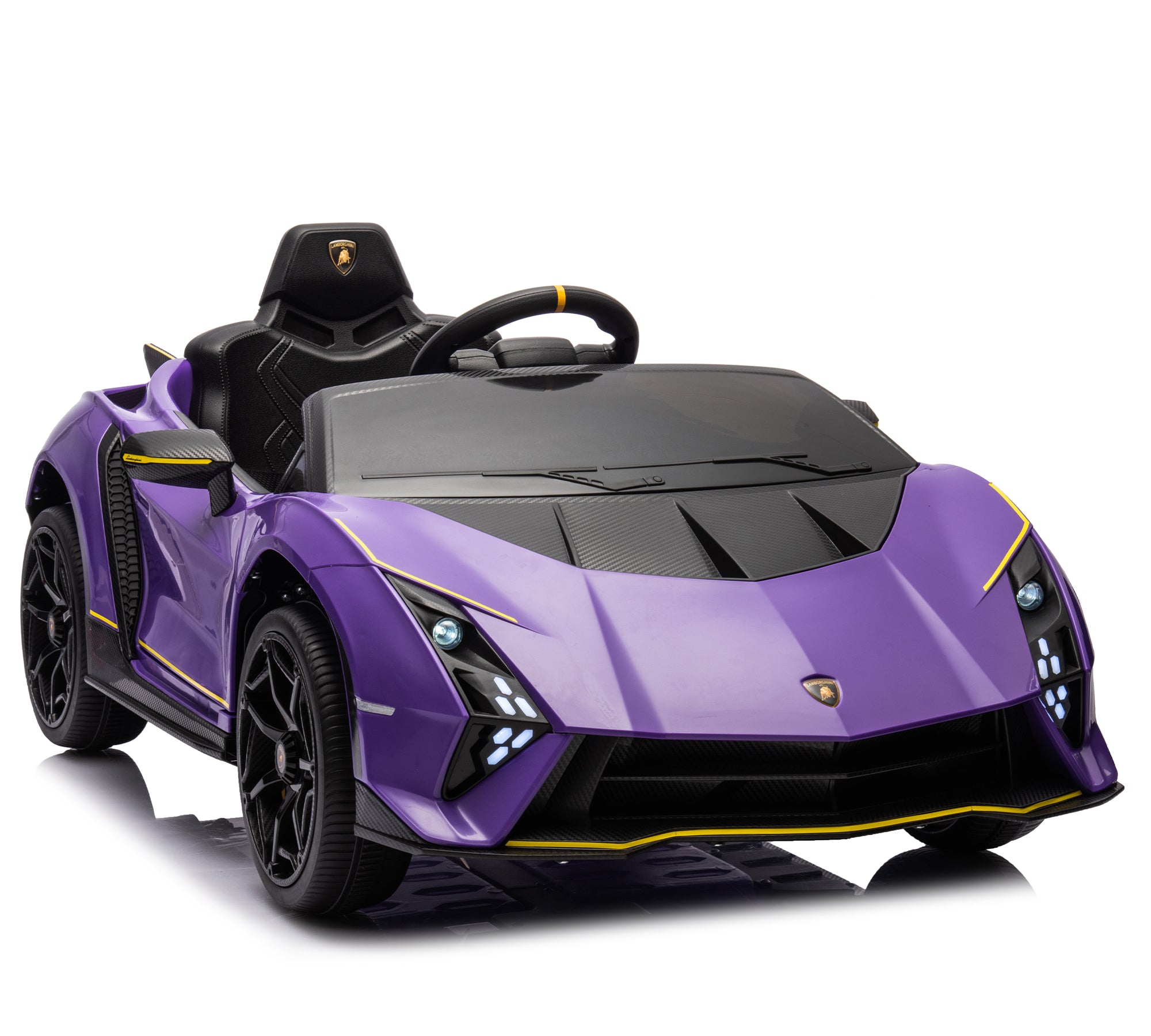 Lamborghini violet enfant