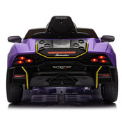 Lamborghini violet enfant