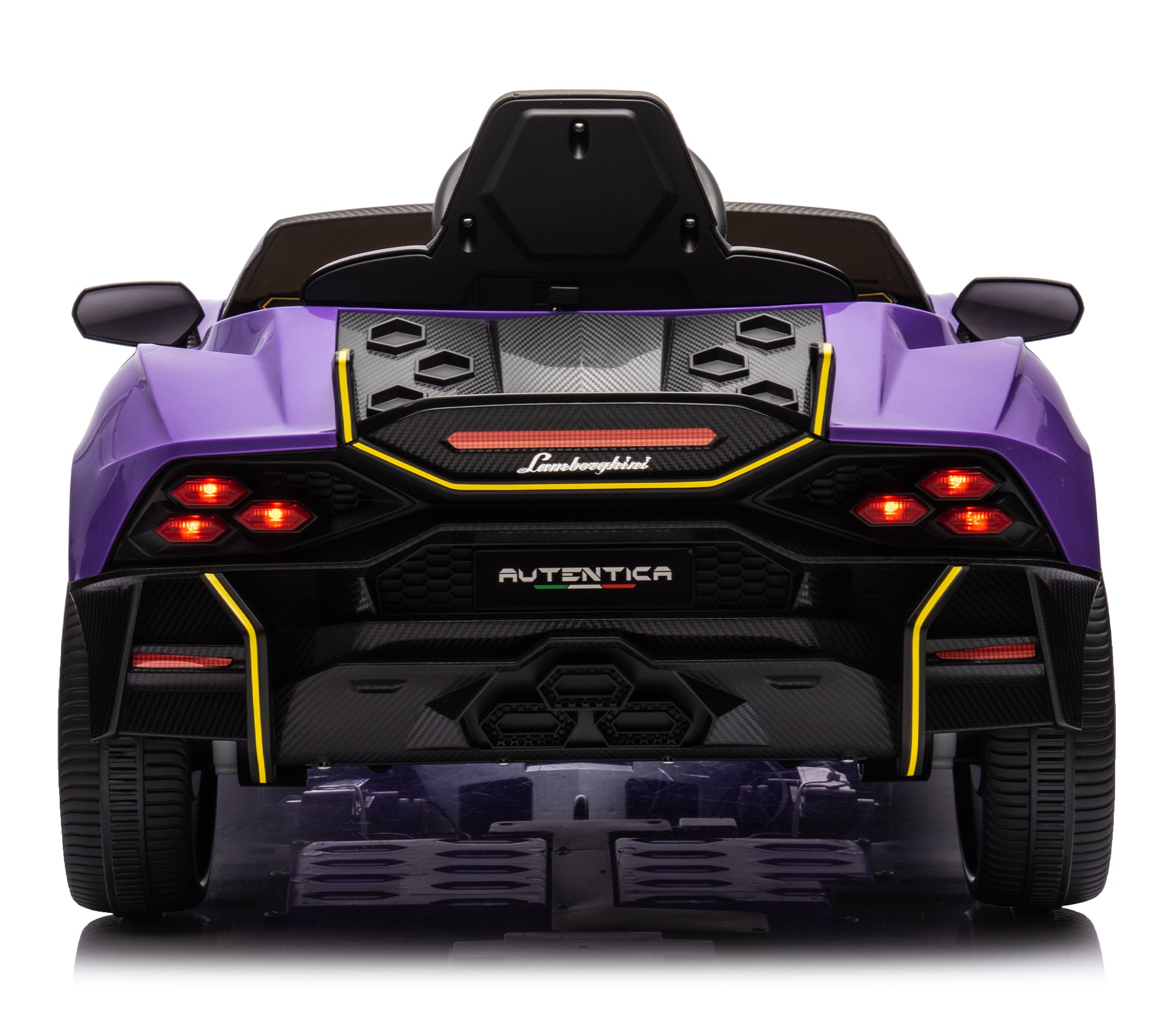 Lamborghini violet enfant