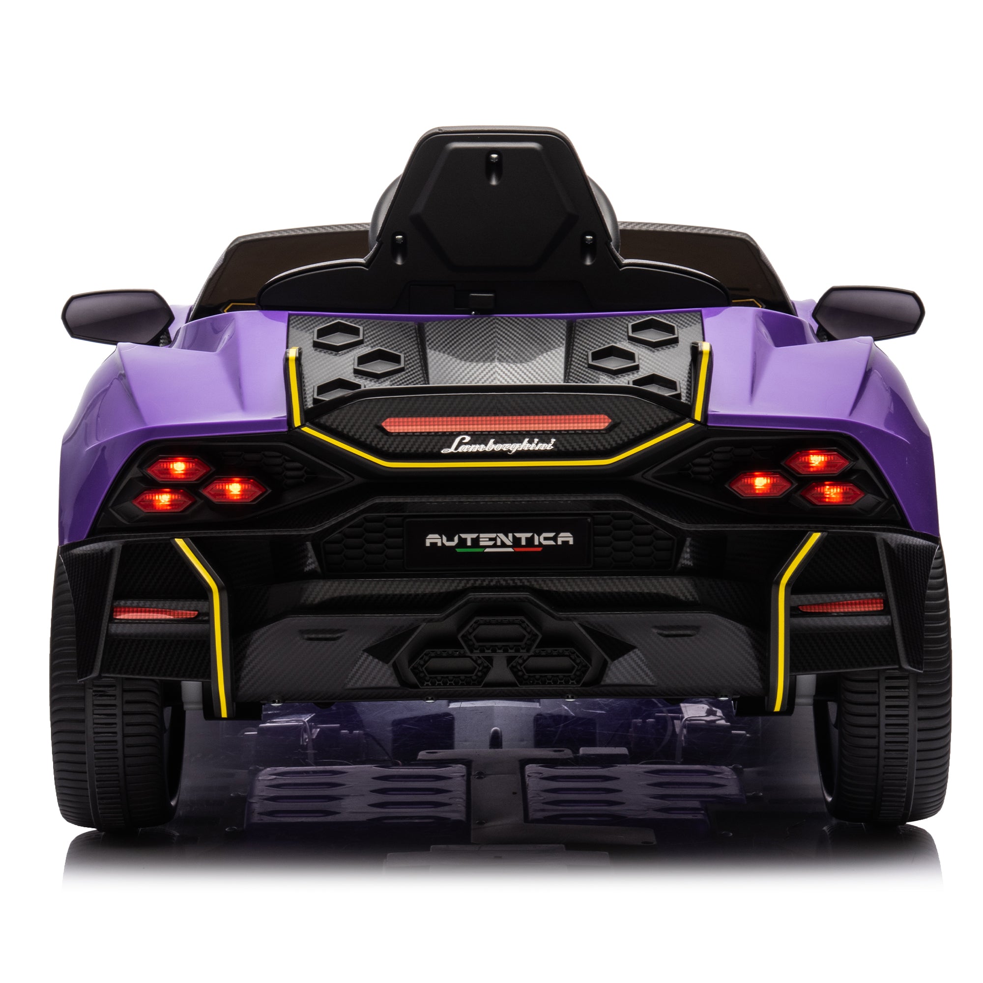 Lamborghini violet enfant