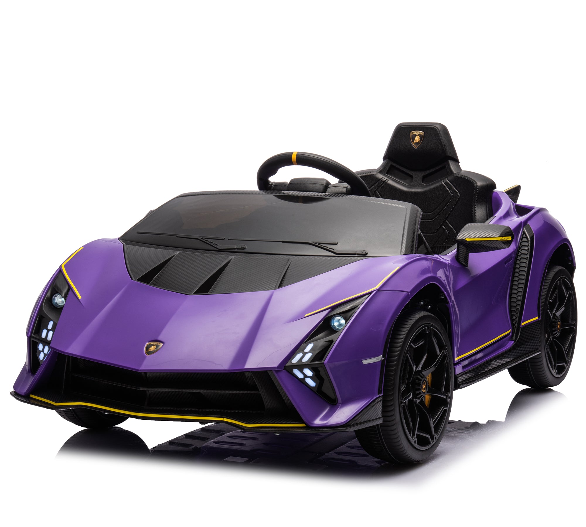 Lamborghini violet enfant