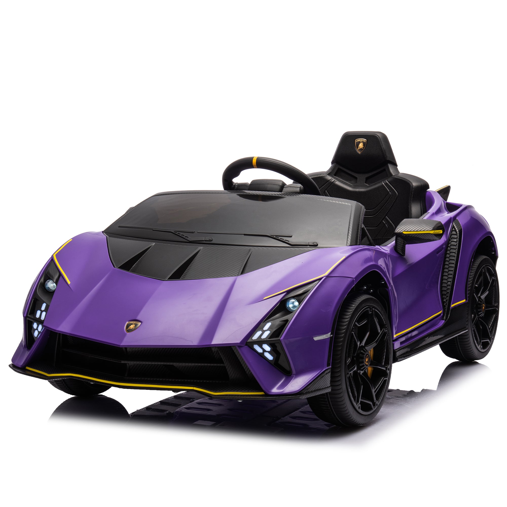 Lamborghini violet enfant