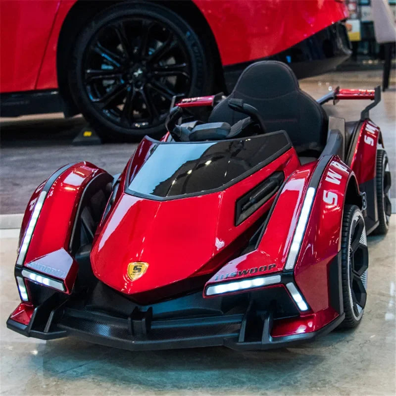 Supercar Electrique Enfant Rouge