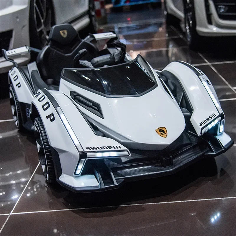 Supercar Electrique Enfant Blanche